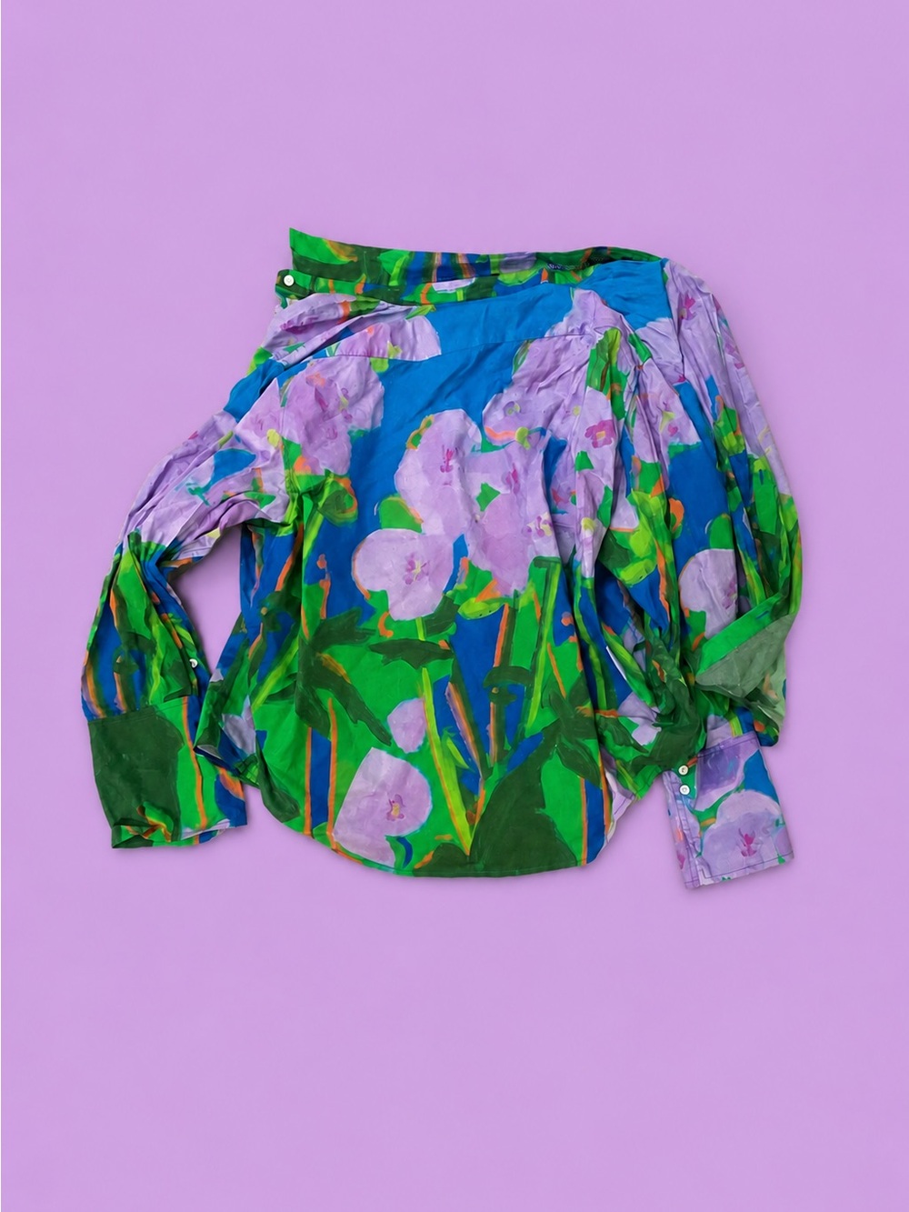 J. Crew x Nicole Wittenberg Button-Up Shirt SIZE 20 Limited Edition Collection - Picture 2 of 3